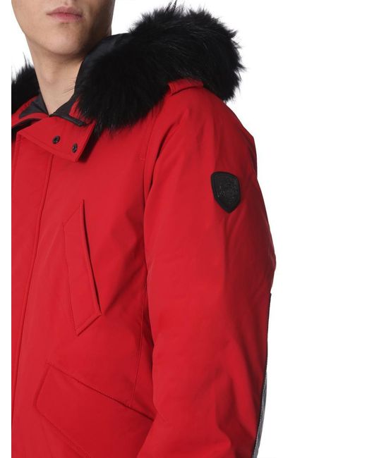 Rudsak Red "Dawn" Down Jacket for men
