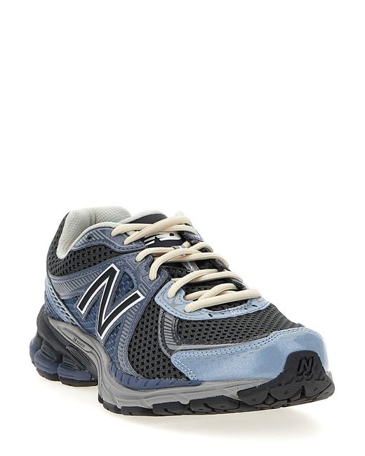New Balance Blue '860' Sneakers
