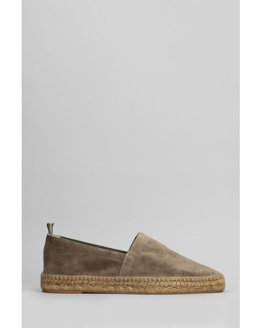 Castaner Gray Pablo T-186 Espadrilles for men