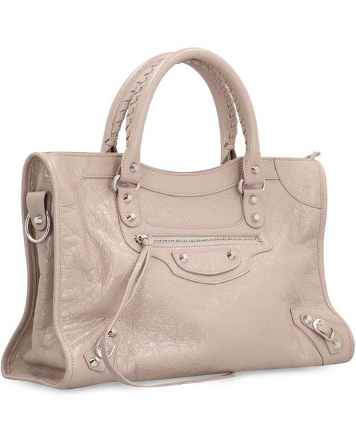 Balenciaga Natural Le City Medium Bags