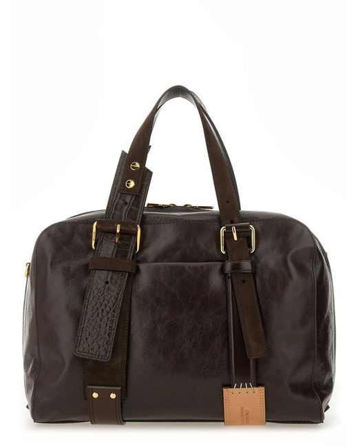 Moschino Black Leather Bag
