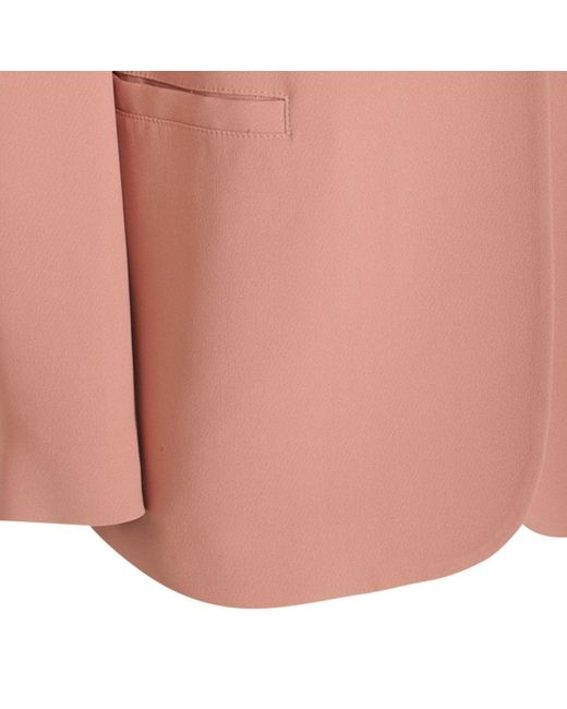 ジャケット MONTEDORO PINK VISCOSE CASUAL JACKET Montedoro Viscose Casual Jacket in Pink | Lyst UK
