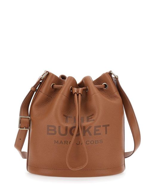 Marc Jacobs Brown The Mini Bucket Handbag – Perfect For Every Occasion
