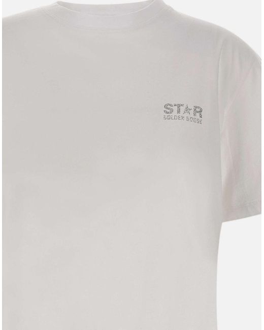 Golden Goose Deluxe Brand White T-Shirts And Polos
