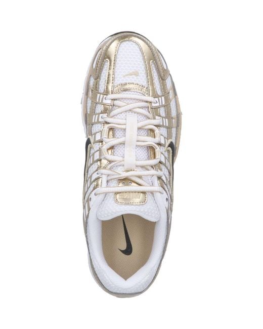 Nike White "P-6000" Sneakers