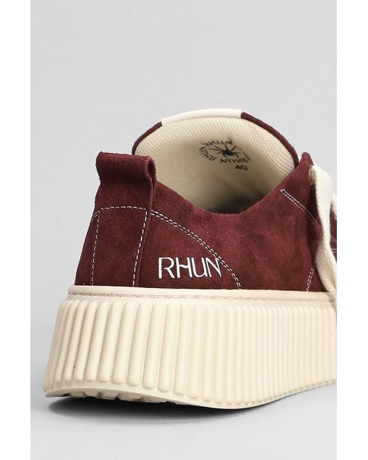 Rhun Red Sneakers for men
