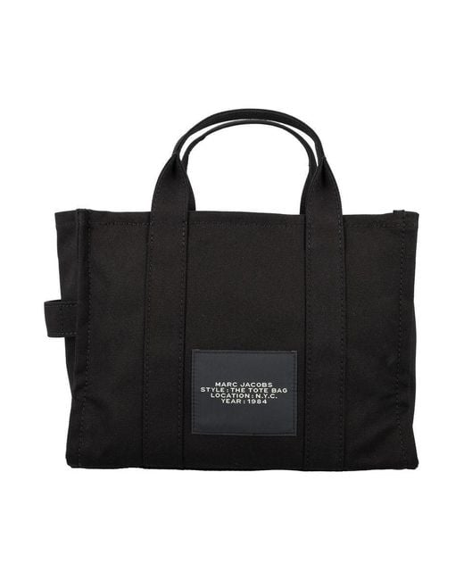 Marc Jacobs Black The Canvas Medium Tote Bag