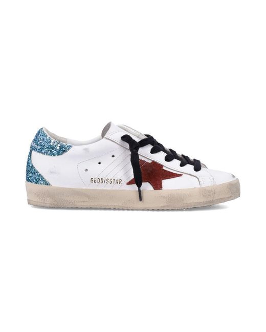 Golden Goose Deluxe Brand White Super-Star Sneakers