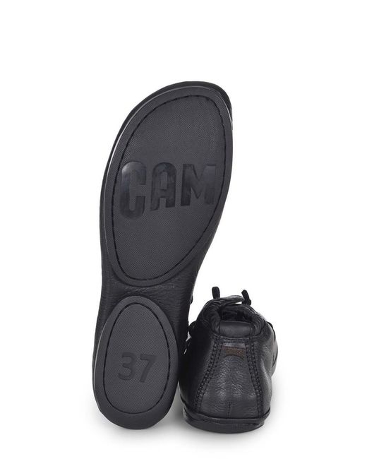 Camper Black Flat Shoes