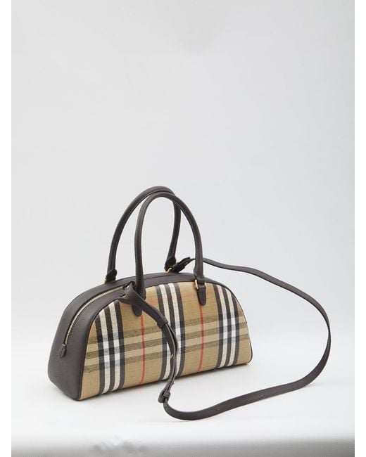 Burberry Natural Highlands Bowling Bag