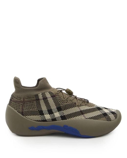 スニーカー BURBERRY Women Sneakers 8074918 BURBERRY UOMO Green Burberry - Box Low-top sneakers green - The Corner
