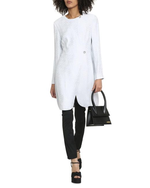 Giorgio Armani White Short Coat