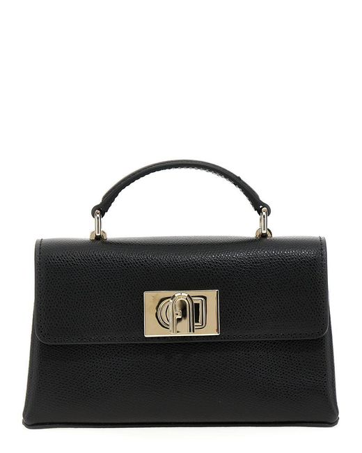 Furla Black '1927 Mini M' Handbag