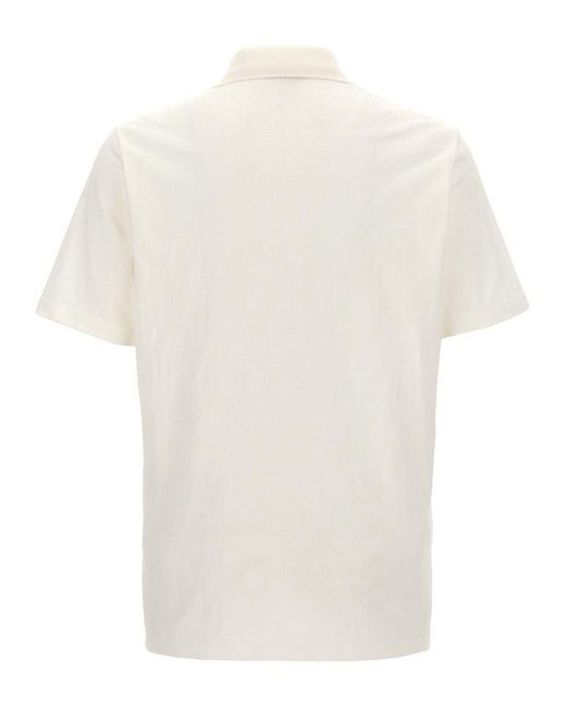 Fendi White Polo Ff for men