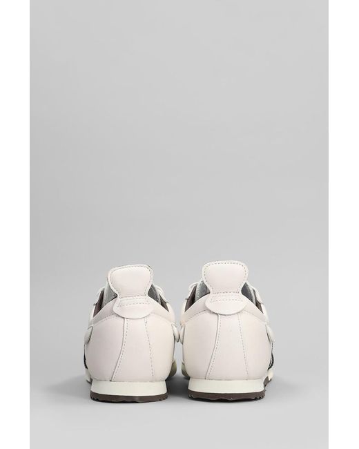 Adidas White Samba 62 Sneakers for men