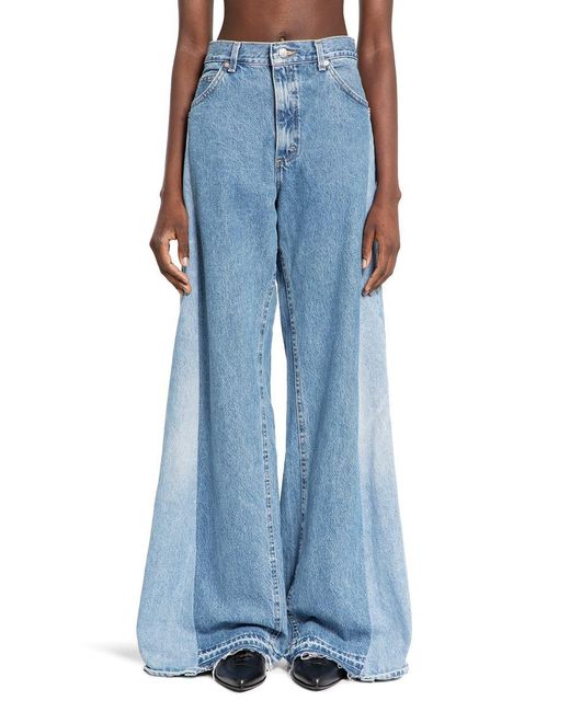 X E.L.V. Denim Blue Foster Reconstructed Jeans