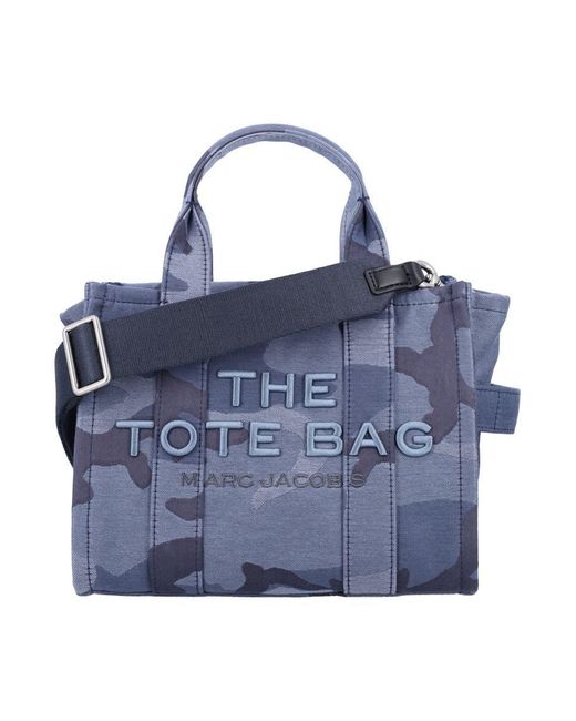 ハンドバッグ MARC JACOBS 'The Camo Jacquard Small Tote' handbag Blue Marc Jacobs The Camo Jacquard Small Tote Bag - Blue | eBay