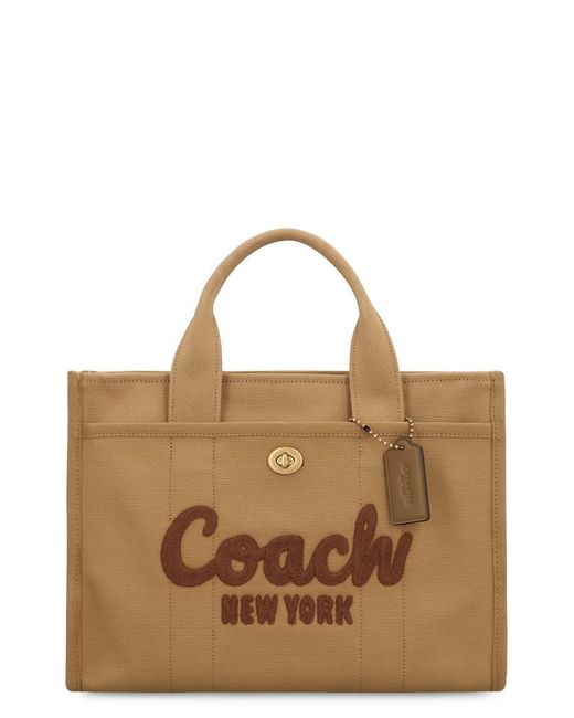 COACH Brown Cargo Tote Bag