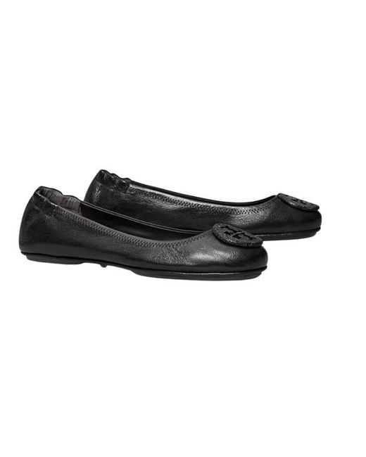 Tory Burch Black Flat Shoes