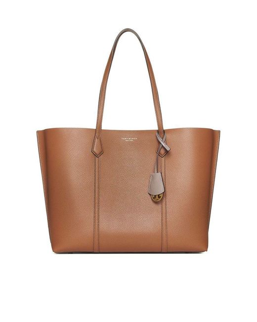 Tory Burch Brown Perry Shopping Bag