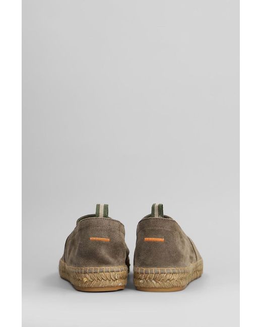 Castaner Gray Pablo T-186 Espadrilles for men