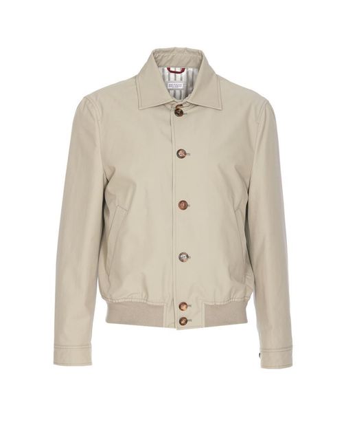 Brunello Cucinelli Natural Jackets for men
