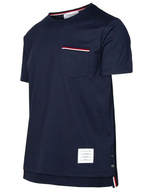 Thom Browne Blue T-Shirts for men