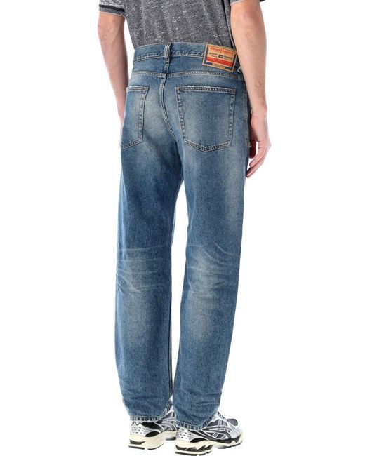 DIESEL Blue 2010 D-Macs Destroyed Jeans for men