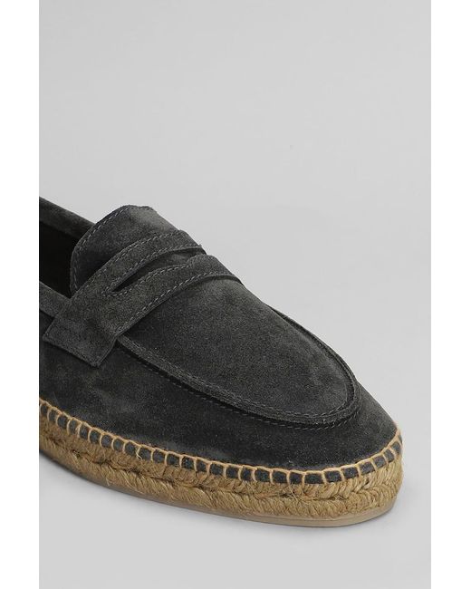 サンダル CASTANER Men Sandals NACHOT 186 CARBON GREY Castañer Nacho T-186 Espadrilles in Gray for Men | Lyst