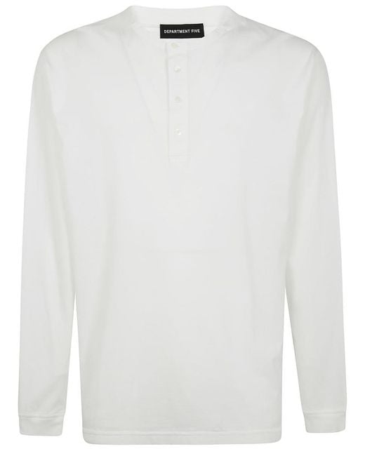 Department 5 White Aiff Seraphim T-Shirt for men