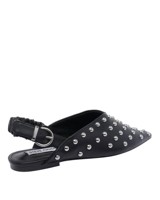 Steve Madden Black Flat Shoes