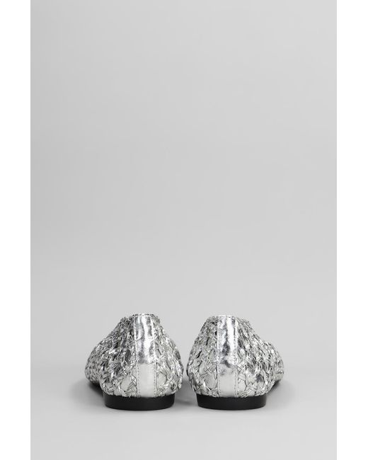 Carmens Gray Maya Plait Ballet Flats