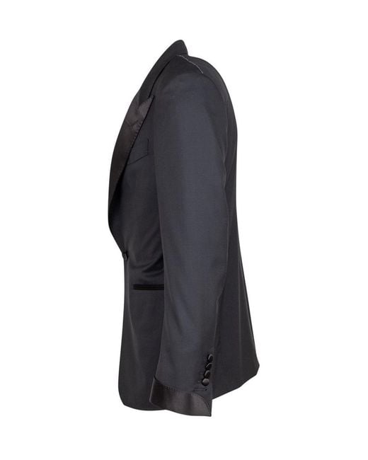 Tom Ford Black Blazer Jacket for men