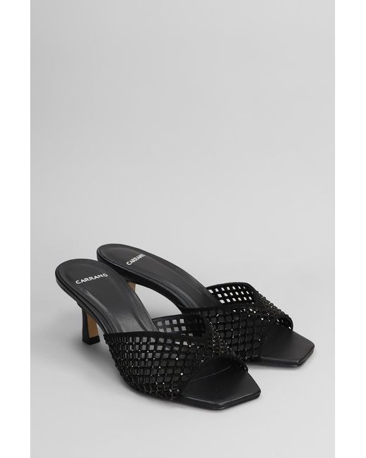 Carrano Gray Slipper-Mule