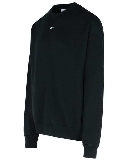 Off-White c/o Virgil Abloh Black Vibe Arrow Skate Crewneck for men