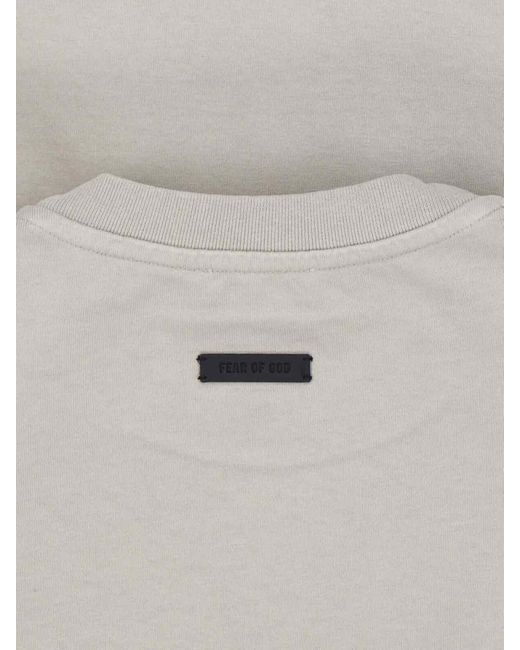 Fear Of God Gray T-Shirts And Polos for men