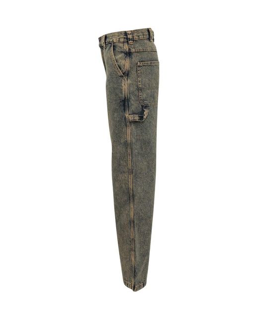 Dickies Gray Stevensville Carpent Pants for men