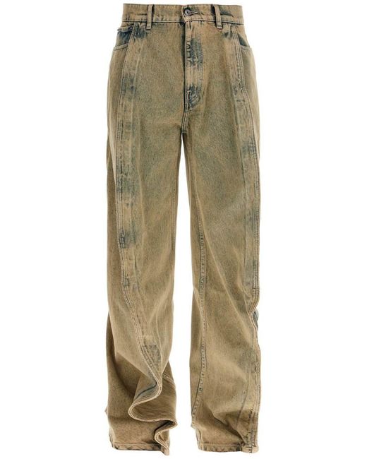 Y. Project Green Banana Jeans for men