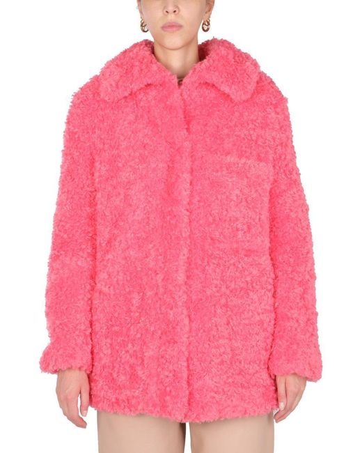 Stella McCartney Pink Oversize Coat
