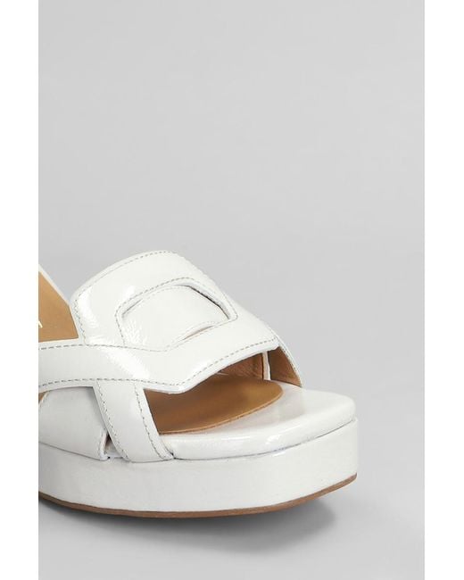 Pedro Miralles White Sandals