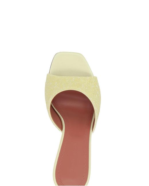 AMINA MUADDI Yellow Sandals