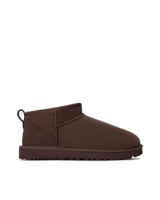 Ugg Brown Stivaletto Classic Ultra Mini Burnt Cedar