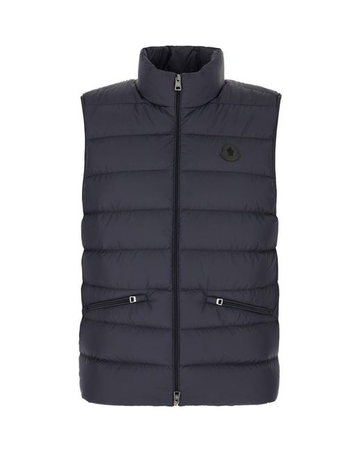 Moncler Blue Jackets & Vests for men