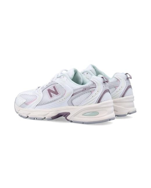 New Balance White 530 Sneakers