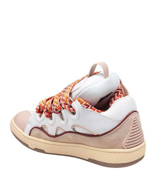 Lanvin Pink Curb Sneakers