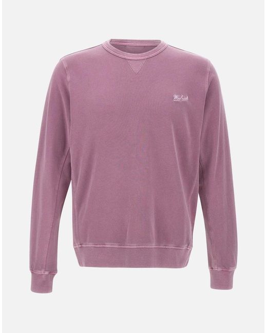 Woolrich Purple Sweaters for men