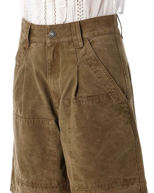 Isabel Marant Natural Katja Shorts