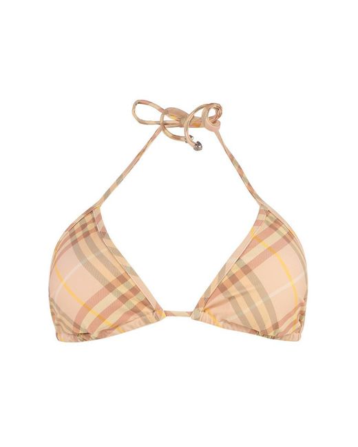Burberry Natural Triangle Bikini Top