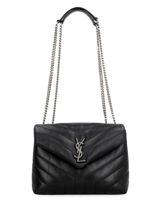 【Saint Laurent】MG TOYSBLOULOU CALF◆678401DV708 Saint Laurent Mg S Loulou Calf Qlt in Black | Lyst