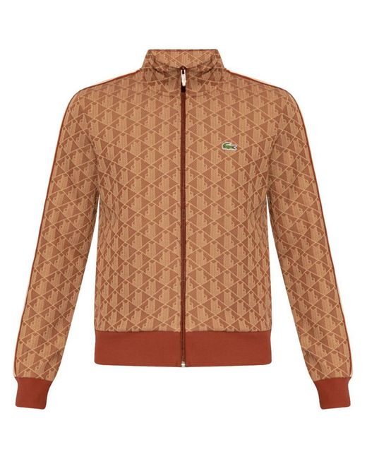 Lacoste Brown Paris Jacket for men